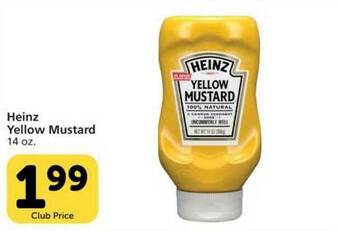 Vons Heinz Yellow Mustard offer