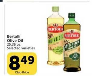 Vons Bertolli Olive Oil offer