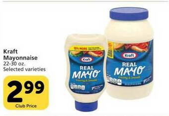 Vons Kraft Mayonnaise offer