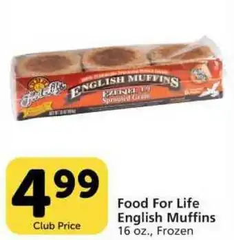 Vons Food For Life English Muffins offer