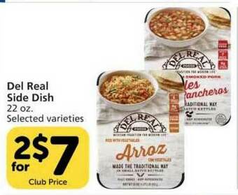 Vons Del Real Side Dish offer