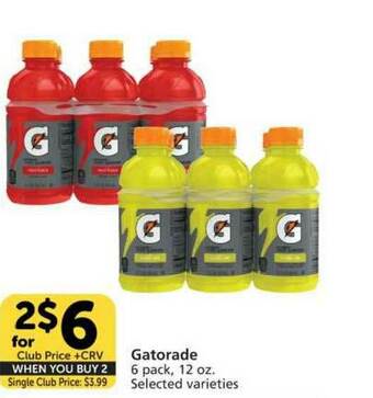 Vons Gatorade offer