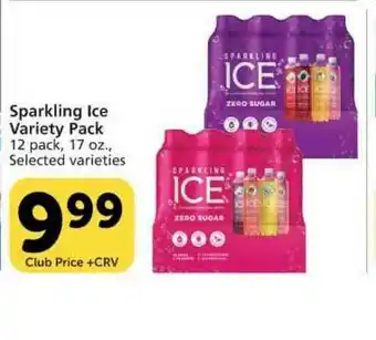 Vons Sparkling Ice Variety Pack offer