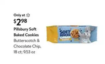 Pillsbury Soft Baked Cookies Butterscotch & Chocolate Chip,