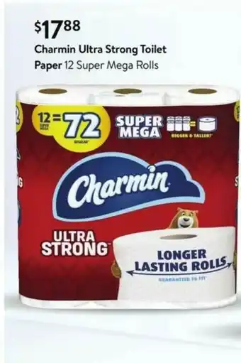 Walmart Charmin Ultra Strong Toilet Paper offer