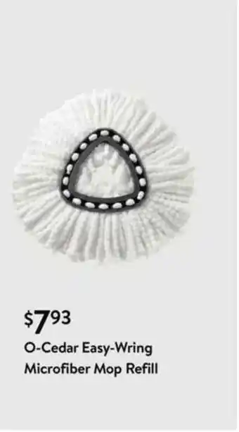 Walmart O-Cedar Easy-Wring Microfiber Mop Refill offer