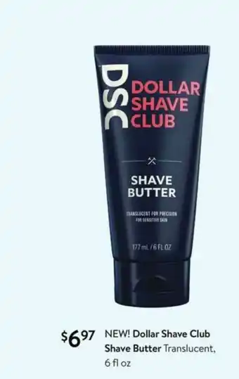 Walmart Dollar Shave Club Shave Butter Translucent offer