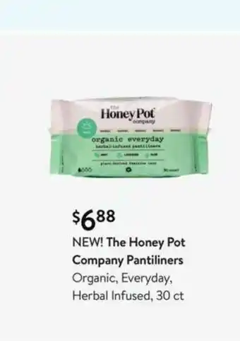 Walmart The Honey Pot Company Pantiliners offer