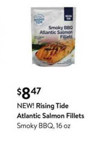 Walmart Rising Tide Atlantic Salmon Fillets offer