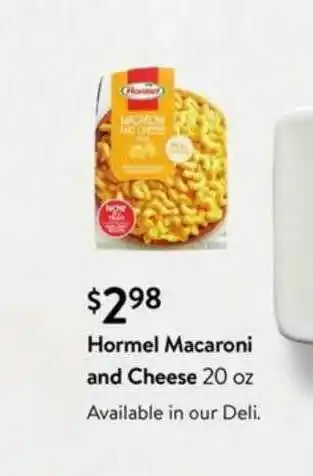 Walmart Hormel Macaroni And Cheese offer