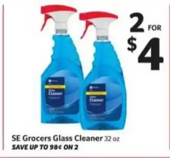 Winn Dixie SE Grocers Glass Cleaner offer