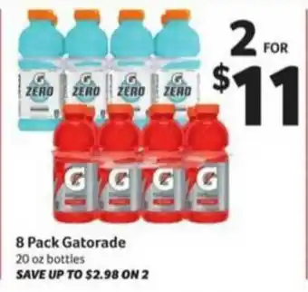 Winn Dixie 8 Pack Gatorade offer