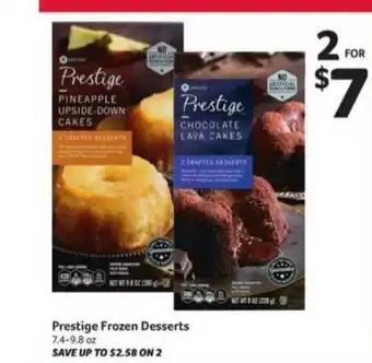 Winn Dixie Pretige Frozen Desserts offer