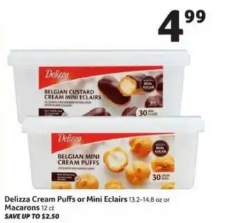 Winn Dixie Delizza Cream Puffs Or Mini Eclairs offer