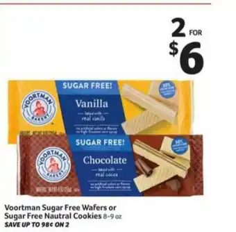 Winn Dixie Voortman Sugar Free Wafers Or Sugar Free Nautral Cookies offer