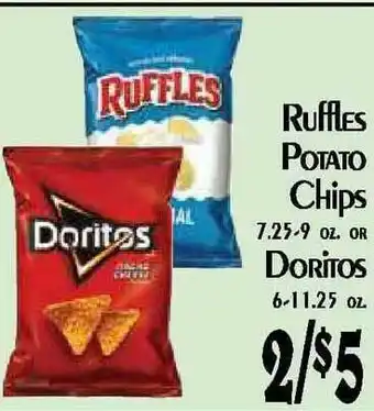 Hollywood Market Ruffles Potato Chips Or Doritos offer