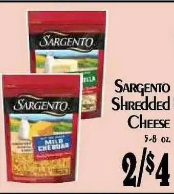 Hollywood Market Sargento Shredded Cheese offer