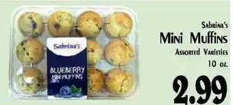 Hollywood Market Sabrina's Mini Muffins offer