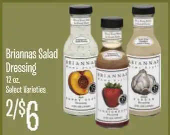 Jewel-Osco Briannas Salad Dressing offer