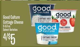 Jewel-Osco Good Culture Cottage Cheese offer