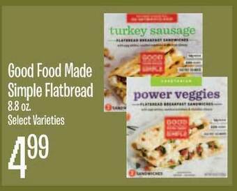 Jewel-Osco Good Food Made Simple Flatbread offer
