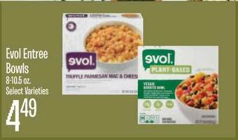 Jewel-Osco Evol Entree Bowls offer