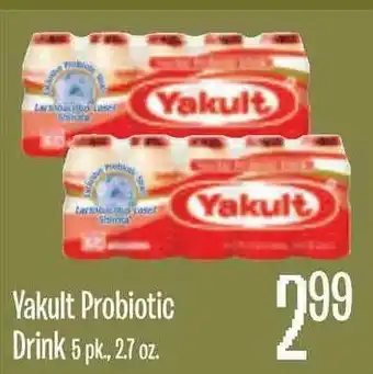 Jewel-Osco Yakult Probiotic Drink offer