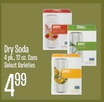 Jewel-Osco Dry Soda offer