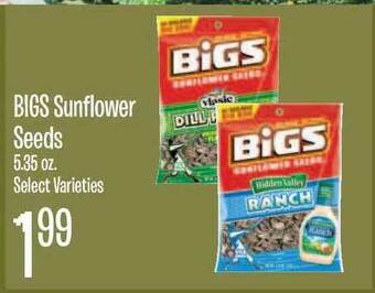 Jewel-Osco BIGS Sunflower Seeds offer