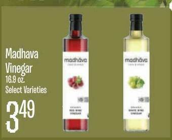 Jewel-Osco Madhava Vinegar offer