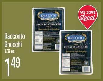 Jewel-Osco Racconto Gnocchi offer