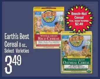 Jewel-Osco Earth's Best Cereal offer