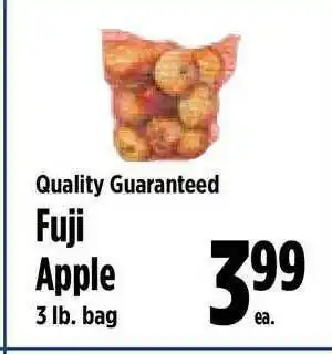 KTA Super Stores Quality Guaranteed Fuji Apple offer