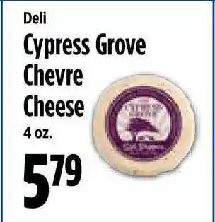 KTA Super Stores Deli Cypress Grove Chevre Cheese offer