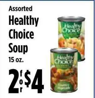 KTA Super Stores Assorted Haelthy Choice Soup offer