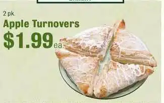 Robert Fresh Market Apple Turnovers offer