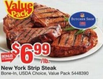 Giant Food New York Strip Steak offer