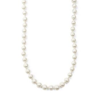 Claire's Classic 8mm white pearl necklace offer