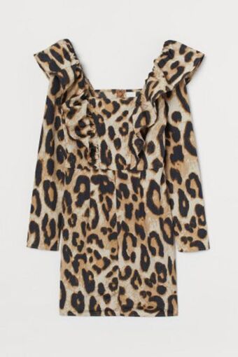 H&M Flounce-trimmed dress offer
