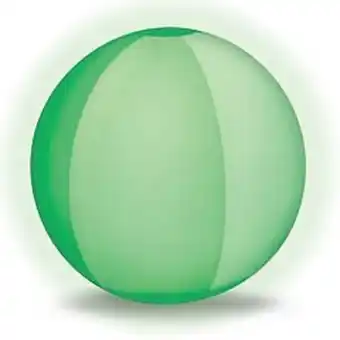 Kohl's Wembley inflatable glow-in-the-dark beach ball offer