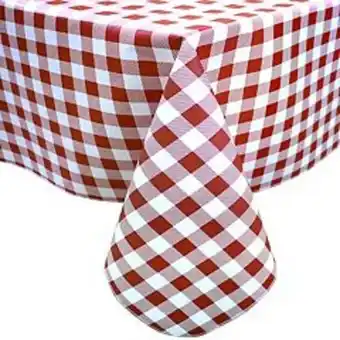 Kohl's Celebrate americana together classic gingham vinyl tablecloth offer