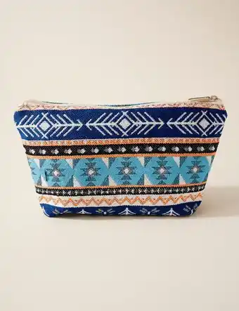 Stein Mart Multi color aztec print pouch offer