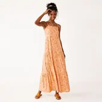 Kohl's Juniors' so® sleeveless tiered maxi dress offer