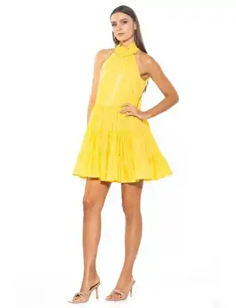 Stein Mart Molly smocked neck trapeze tiered mini dress offer