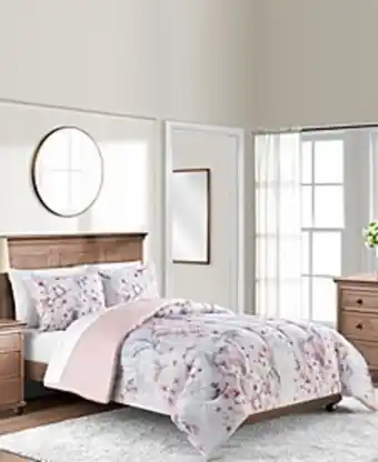 Macy's Colesville floral/solid 3 piece comforter bedding sets offer