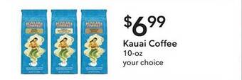 Publix Kauai Coffee offer
