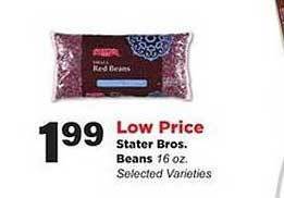 Stater Bros Stater Bros. Beans offer