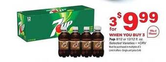 Stater Bros 7up offer
