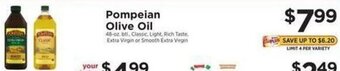 ShopRite Pompeian Olive Oil 48 oz. offer