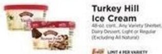 ShopRite Turkey Hill Ice Cream offer
